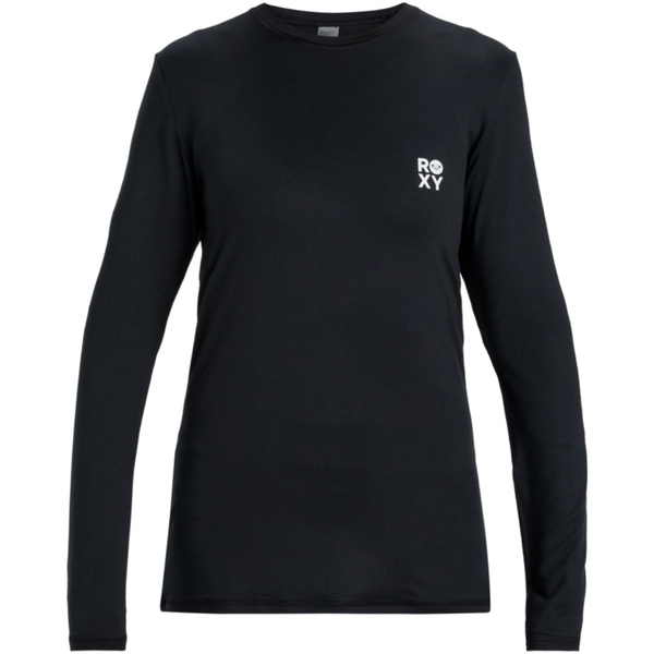2025 Roxy Womens Happy Waves Long Sleeve Surf Tee ERJWR03849 - Anthracite
